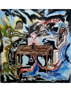 The burning nights' obscurity