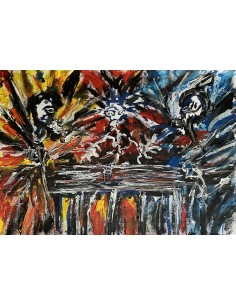 The burning nights'...