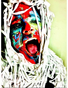 My reflection in the mirror